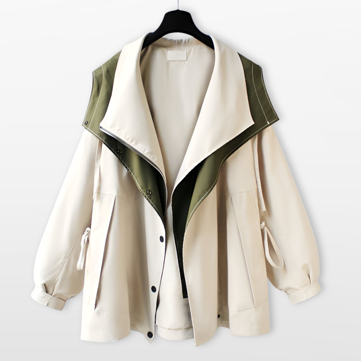 Damska Kurtka Oversize Wiosenna Styl Codzienny