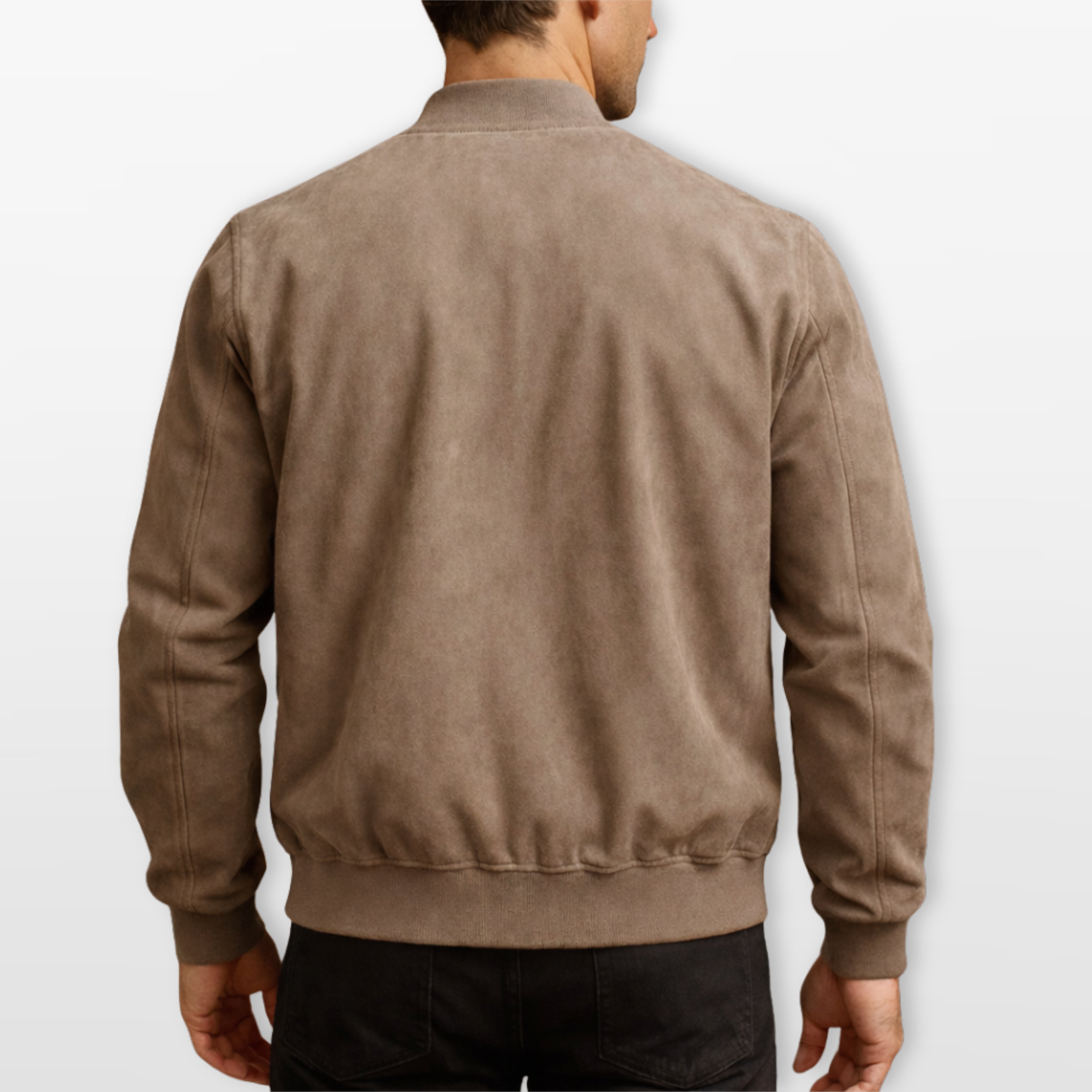Kurtka Bomber Casual Minimalistyczna Męska