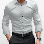 Koszula Slim Fit Elegancka Formalna Męska