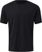 Koszulka Henley Casual Męskie