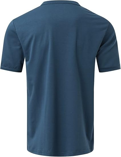 Koszulka Henley Casual Męskie