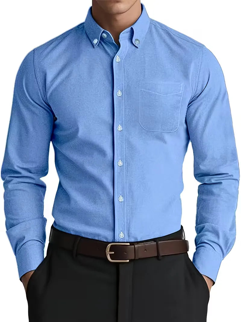Elegantní košile Button Down pánská