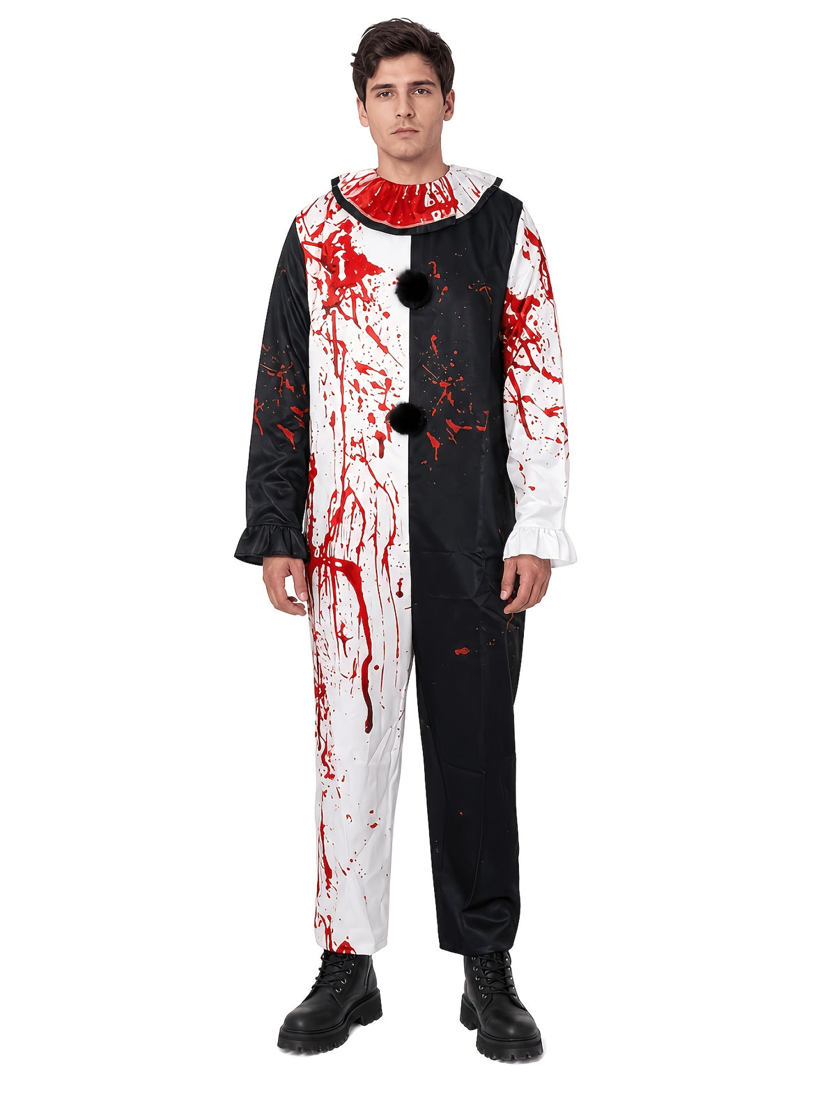 Kostium Krwawego Klauna Na Halloween Męski