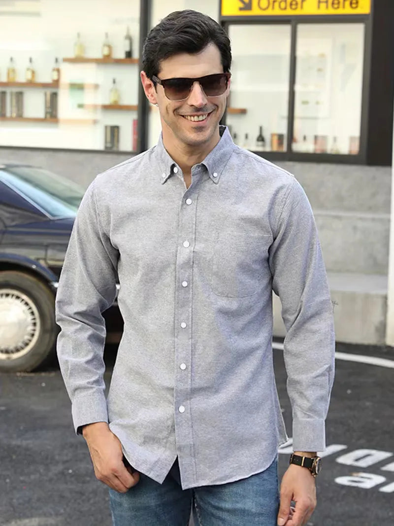 Elegantní košile Button Down pánská