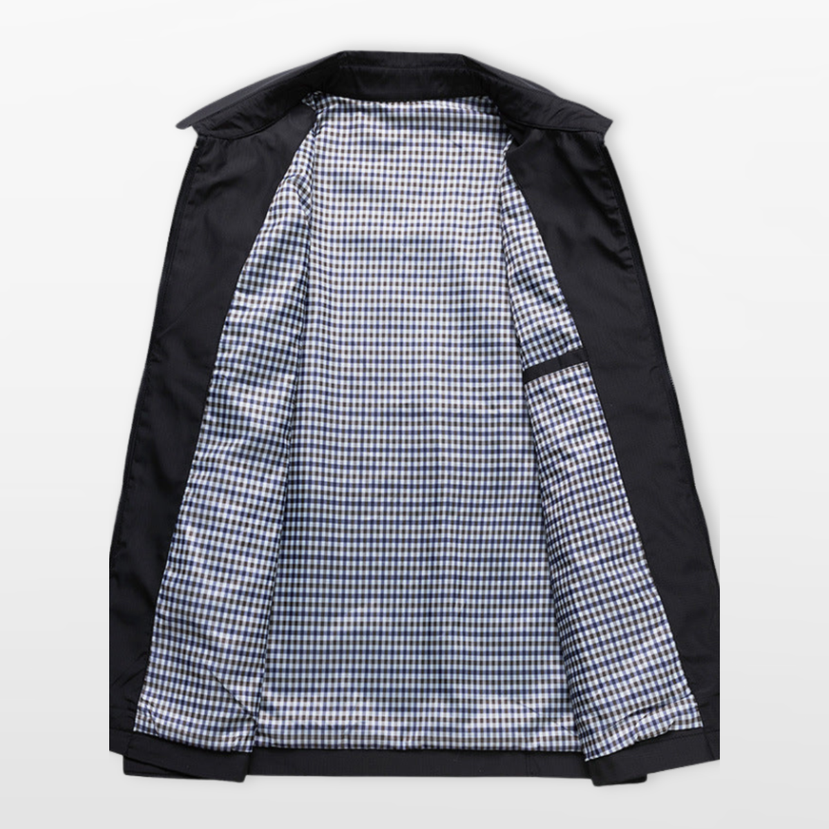 Męska Kurtka Przejściowa Casual Zip Nowoczesna