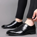 Męskie Buty Wizytowe Wsuwane Eleganckie Premium