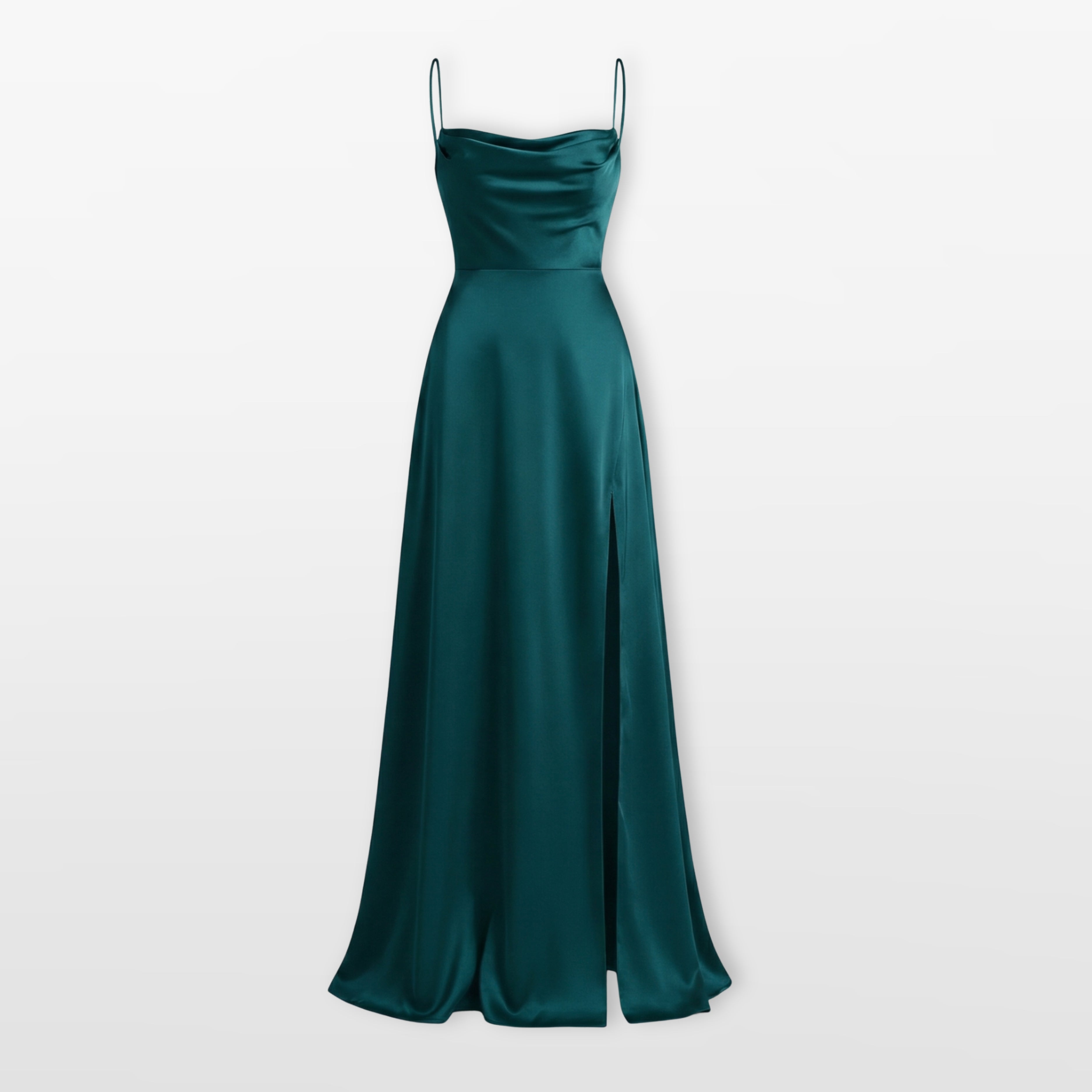 Sukienka Maxi Elegancka Rozcięcie Damskie