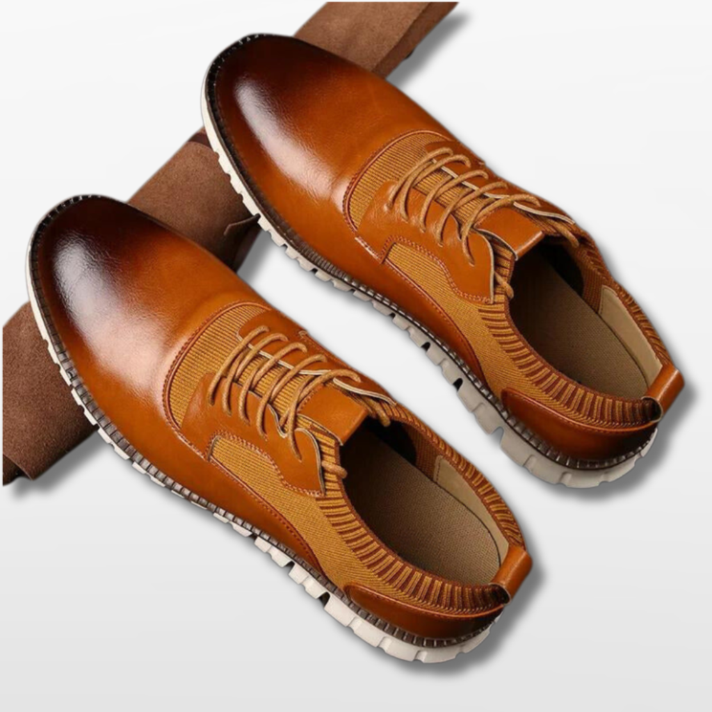Męskie Buty Casualowe Wygodne Sznurowane