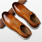 Męskie Buty Casualowe Wygodne Sznurowane