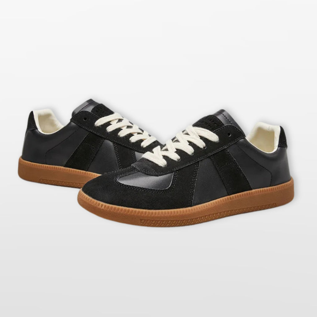 Buty Sportowe Sznurowane Miejskie Z Gumową Podeszwą Męskie