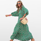 Damska Sukienka Maxi Boho Letnia