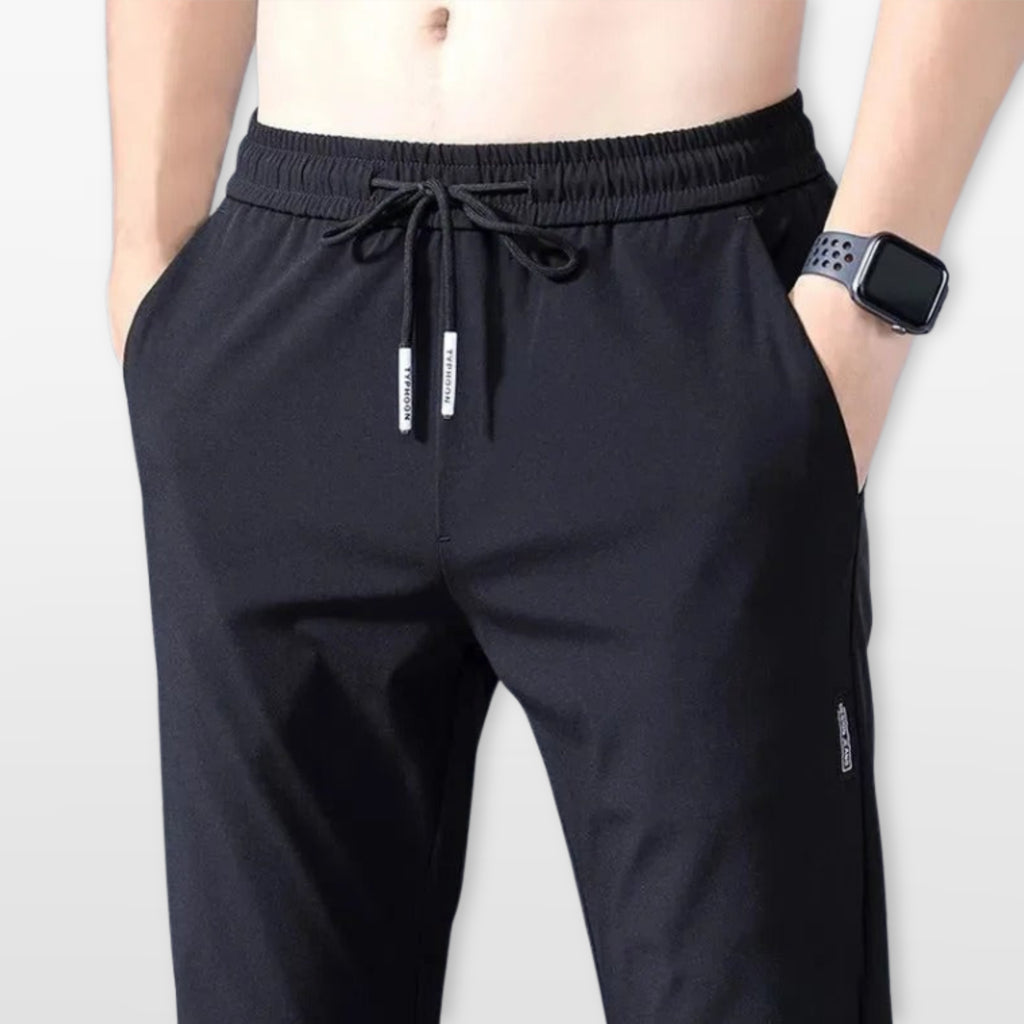Spodnie Casual Zwężane Komfortowe Męskie