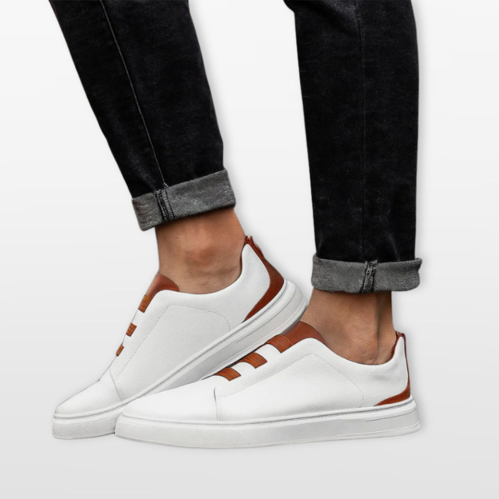 Buty Wsuwane Casual Nowoczesne Męskie