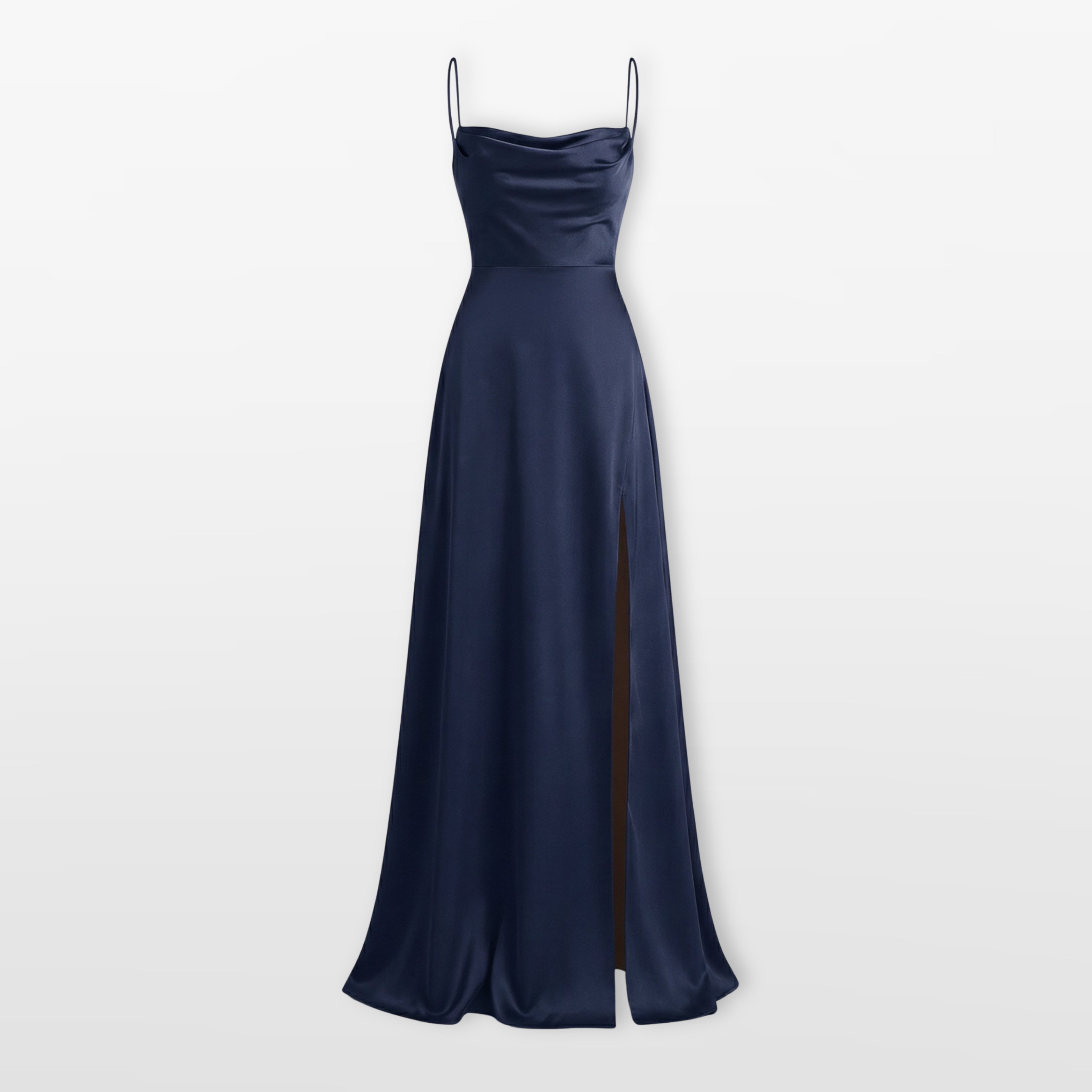 Sukienka Maxi Elegancka Rozcięcie Damskie