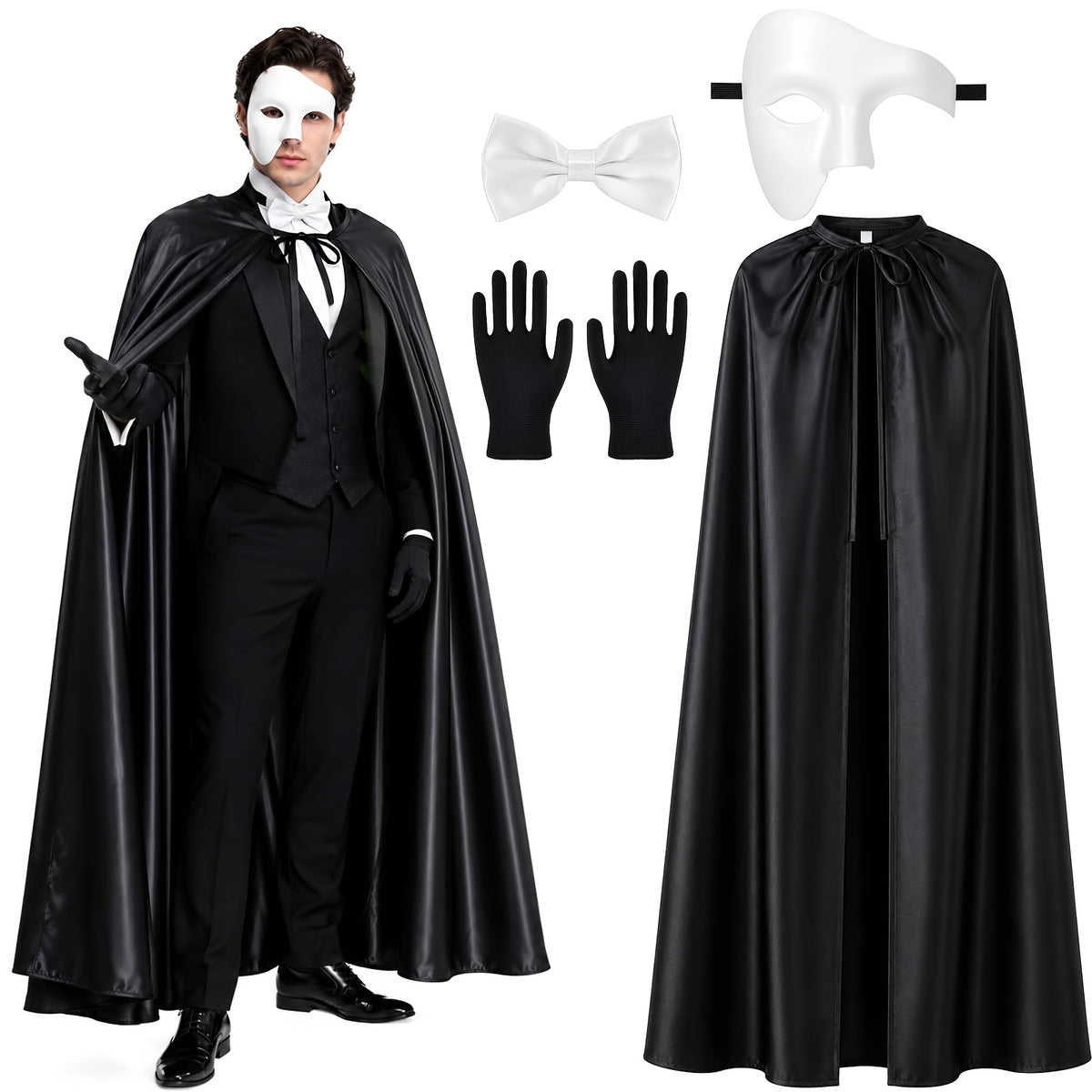 Pánský halloweenský kostým maskovaného přízraku