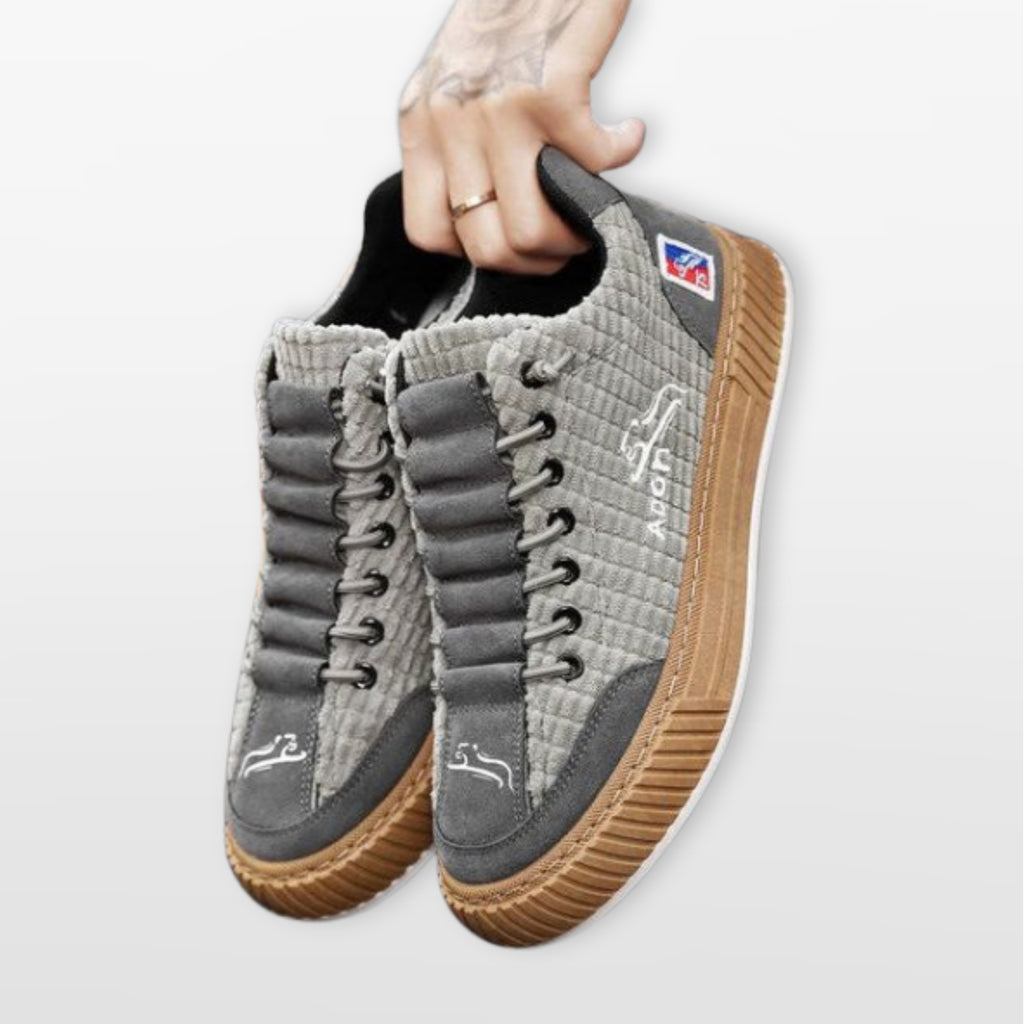 Sneakersy Sznurowane Komfortowe Męskie