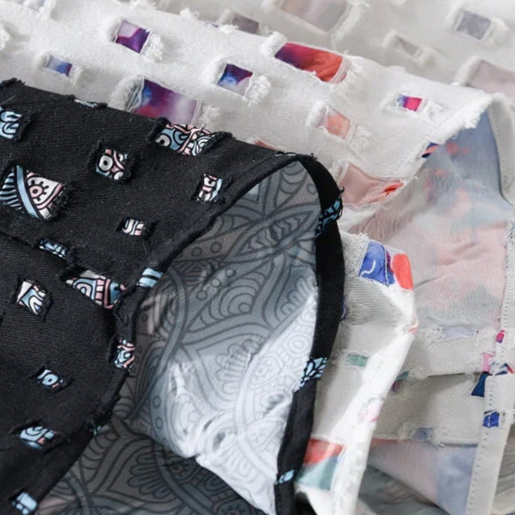 Męska Koszula Casual Wzorzysta Button Down