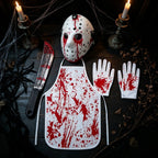 Kostium Rzeźnika Halloween z Fartuchem Męski