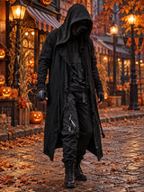 Pánská dlouhá vesta s kapucí na Halloween