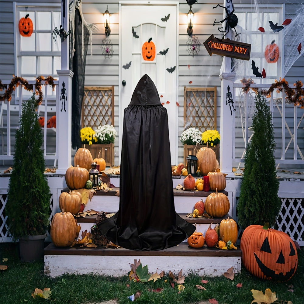 Pánský plášť s kapucí na Halloween