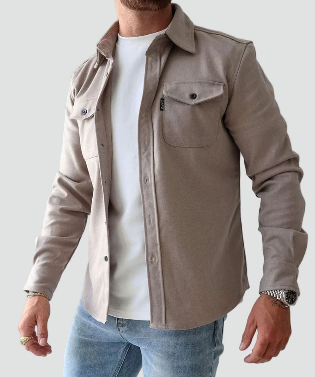 Koszula Kurtkowa Casual Męskie