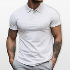 Polo Slim Fit Krótki Rękaw Męskie