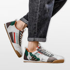 Kolorowe Sneakersy Retro Komfortowe Męskie