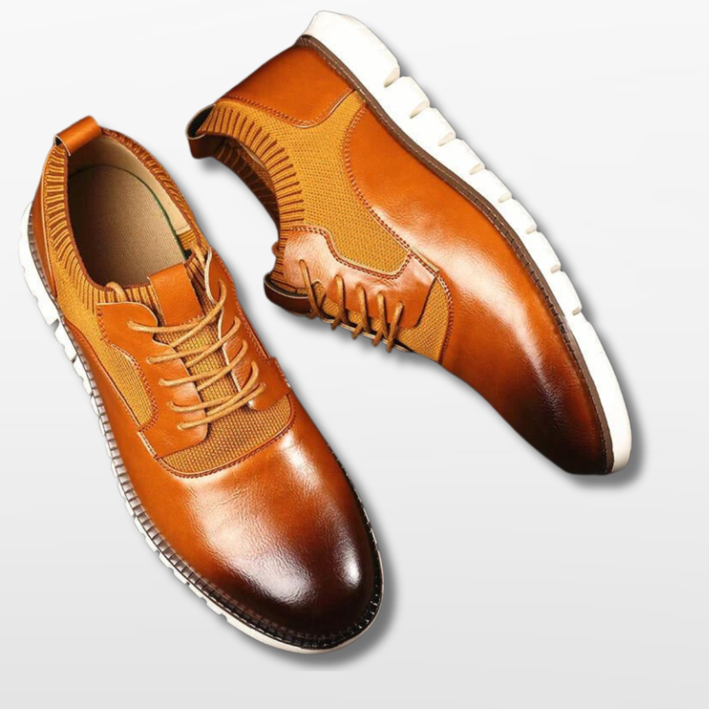 Męskie Buty Casualowe Wygodne Sznurowane