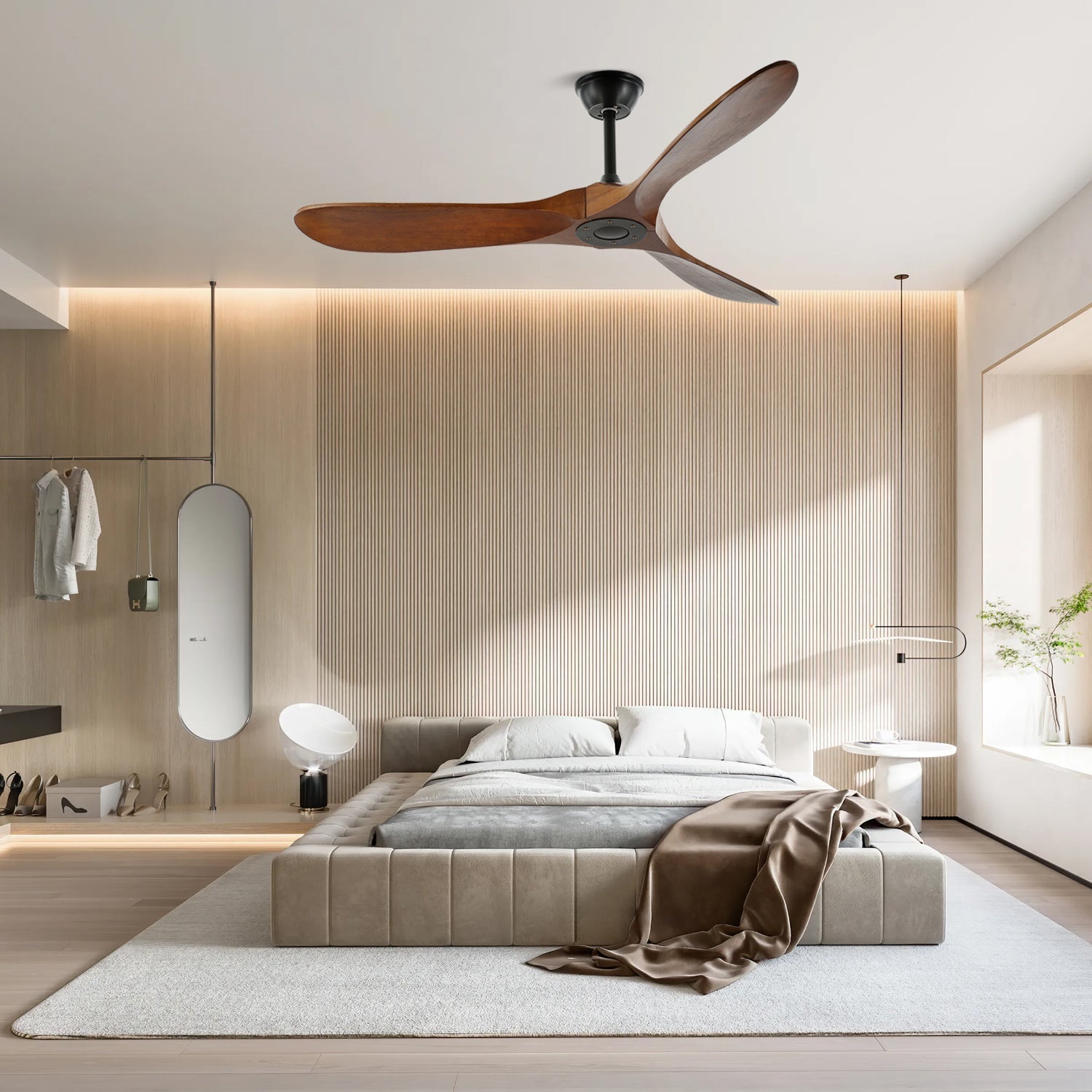 Modern mennyezeti ventilátor 3 lapáttal