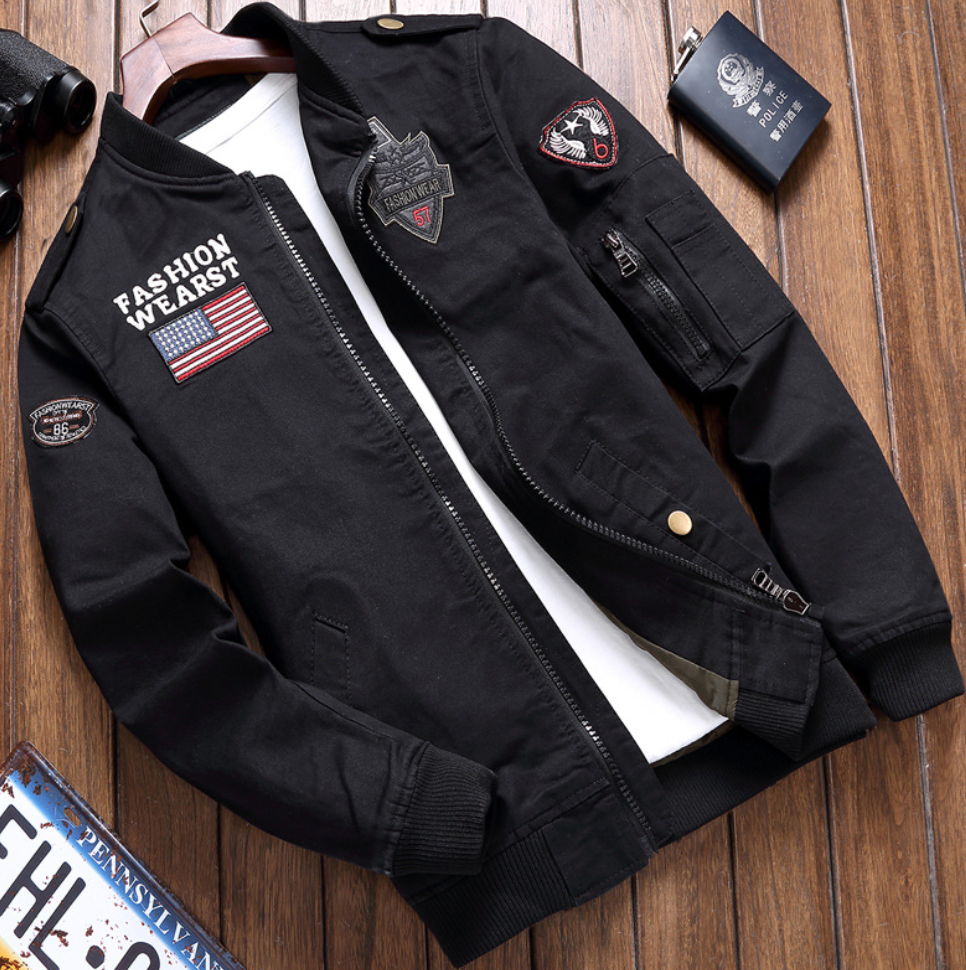 Pánská outdoorová bomber bunda