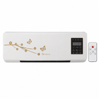 Nástěnný termoventilátor 2v1 s dálkovým ovládáním