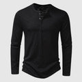 Pánské Henley tričko s dlouhým rukávem