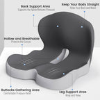 Ergonomický sedací polštář s oporou zad