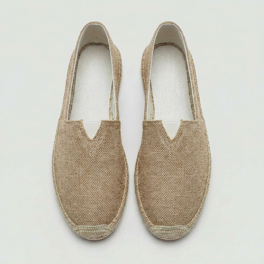 Slip-on casual espadrilles til mænd