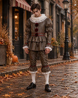 Pánský kostým děsivého klauna na Halloween