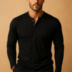Casual Henley tričko pánské