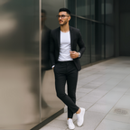 Garnitur Slim Fit Męskie