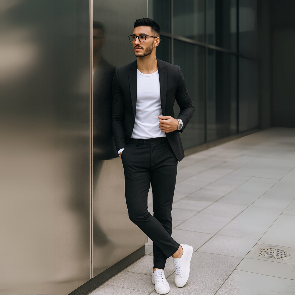 Garnitur Slim Fit Męskie