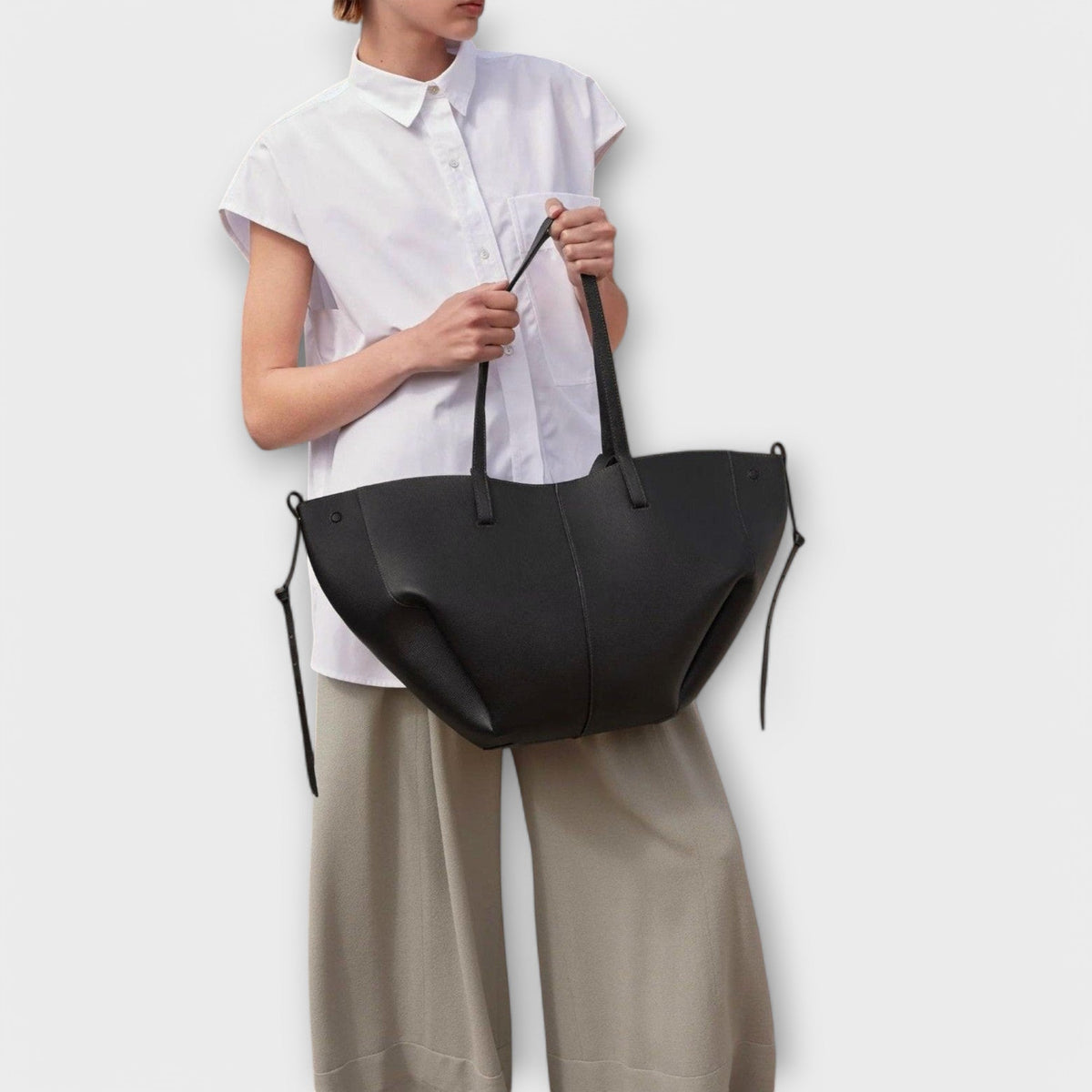 Large Women's Tote Bag with Double Handles