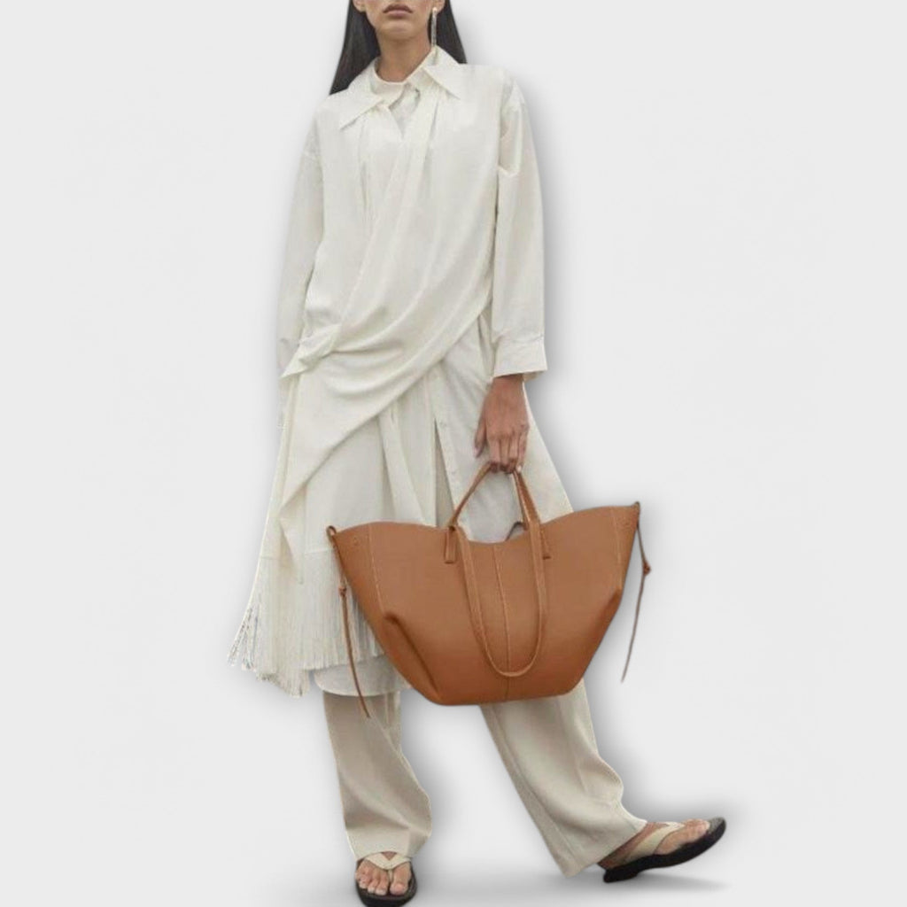 Large Women's Tote Bag with Double Handles