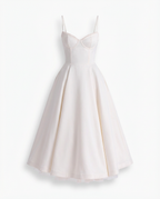Sukienka Midi Fit and Flare Damska