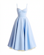 Sukienka Midi Fit and Flare Damska