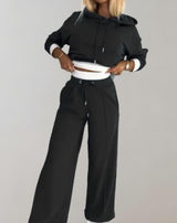Komplet Dresowy Z Kapturem Damskie
