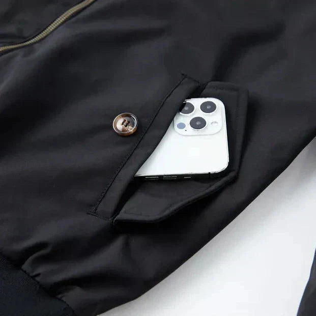 Kurtka Bomber ze Stójką Męska
