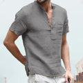 Koszulka Henley Casual Męskie