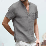 Koszulka Henley Casual Męskie