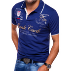 Stylové pánské polo tričko Slim Fit z bavlny, krátký rukáv