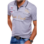 Stylové pánské polo tričko Slim Fit z bavlny, krátký rukáv