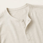 Tricou Henley de bărbați cu mânecă lungă