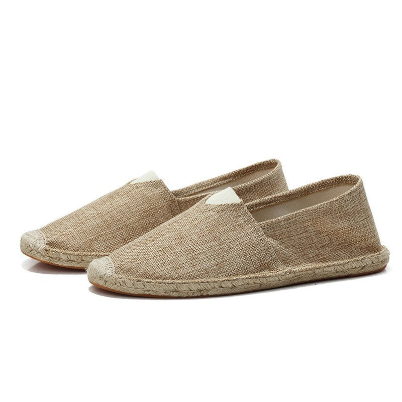 Slip-on casual espadrilles til mænd